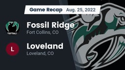 Recap: Fossil Ridge  vs. Loveland  2022