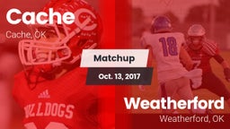 Matchup: Cache  vs. Weatherford  2017