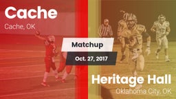 Matchup: Cache  vs. Heritage Hall  2017