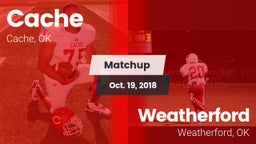 Matchup: Cache  vs. Weatherford  2018
