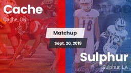Matchup: Cache  vs. Sulphur  2019