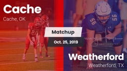 Matchup: Cache  vs. Weatherford  2019