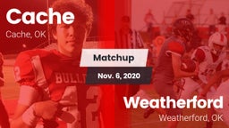 Matchup: Cache  vs. Weatherford  2020