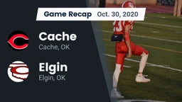 Recap: Cache  vs. Elgin  2020