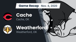 Recap: Cache  vs. Weatherford  2020