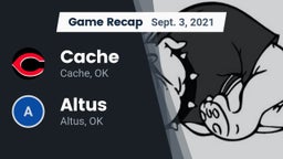 Recap: Cache  vs. Altus  2021