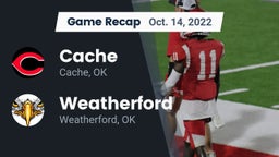 Recap: Cache  vs. Weatherford  2022