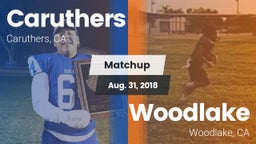 Matchup: Caruthers High vs. Woodlake  2018