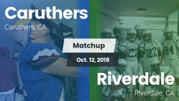 Matchup: Caruthers High vs. Riverdale  2018