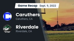 Recap: Caruthers  vs. Riverdale  2022