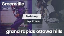 Matchup: Greenville High vs. grand rapids ottawa hills 2016