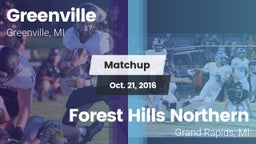 Matchup: Greenville High vs. Forest Hills Northern  2016