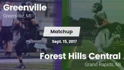 Matchup: Greenville High vs. Forest Hills Central  2017