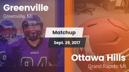 Matchup: Greenville High vs. Ottawa Hills  2017