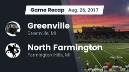 Recap: Greenville  vs. North Farmington  2017