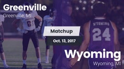 Matchup: Greenville High vs. Wyoming  2017