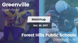 Matchup: Greenville High vs. Forest Hills Public Schools 2017