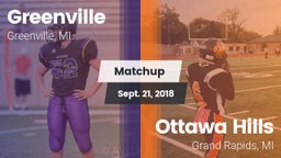 Matchup: Greenville High vs. Ottawa Hills  2018