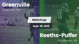 Matchup: Greenville High vs. Reeths-Puffer  2018