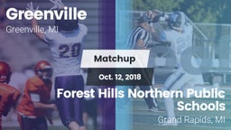 Matchup: Greenville High vs. Forest Hills Northern Public Schools 2018