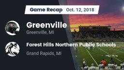 Recap: Greenville  vs. Forest Hills Northern Public Schools 2018