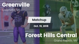 Matchup: Greenville High vs. Forest Hills Central  2018