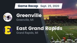 Recap: Greenville  vs. East Grand Rapids  2020