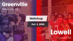 Matchup: Greenville High vs. Lowell  2020