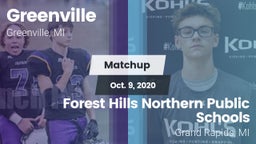 Matchup: Greenville High vs. Forest Hills Northern Public Schools 2020
