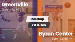 Matchup: Greenville High vs. Byron Center  2020