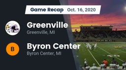 Recap: Greenville  vs. Byron Center  2020