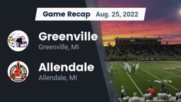 Recap: Greenville  vs. Allendale  2022