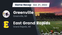 Recap: Greenville  vs. East Grand Rapids  2022