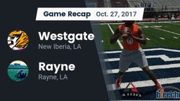 Recap: Westgate  vs. Rayne  2017