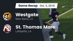 Recap: Westgate  vs. St. Thomas More  2018