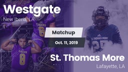 Matchup: Westgate  vs. St. Thomas More  2019