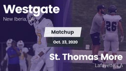 Matchup: Westgate  vs. St. Thomas More  2020