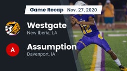 Recap: Westgate  vs. Assumption  2020