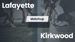 Matchup: Lafayette High vs. Kirkwood  2016