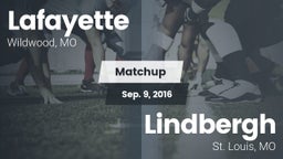 Matchup: Lafayette High vs. Lindbergh  2016