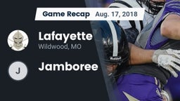 Recap: Lafayette  vs. Jamboree 2018