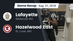 Recap: Lafayette  vs. Hazelwood East  2018