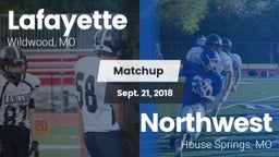Matchup: Lafayette High vs. Northwest  2018