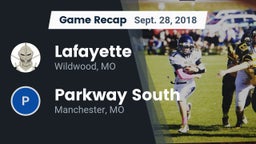 Recap: Lafayette  vs. Parkway South  2018