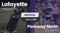 Matchup: Lafayette High vs. Parkway North  2018