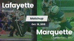 Matchup: Lafayette High vs. Marquette  2018