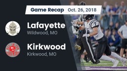 Recap: Lafayette  vs. Kirkwood  2018