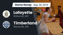 Recap: Lafayette  vs. Timberland  2019