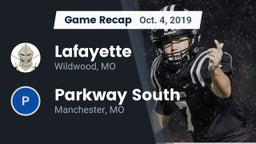 Recap: Lafayette  vs. Parkway South  2019