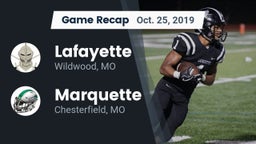 Recap: Lafayette  vs. Marquette  2019